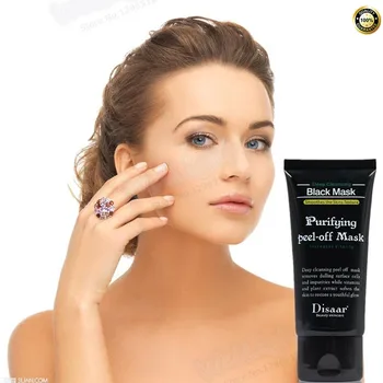 

1pc DISAAR Face Care Black Mask facial mask Blackhead Remover Peeling Acne skin Treatments mascara remove dots 50ml