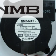 Для NMB BM5115-04W-B49 5015 12V 0.16A dc вентилятор вентилятора охлаждения сервера