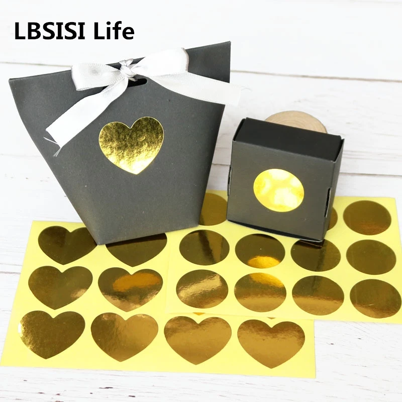 Наклейки из золотой фольги LBSISI Life 108 шт.|Украшения своими руками для вечеринки| |