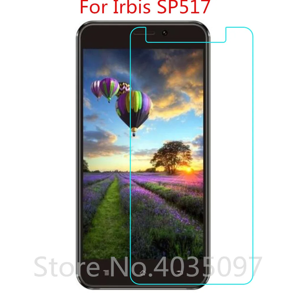 2.5D 9H стекло для Irbis SP517 защита экрана закаленное защитная пленка против царапин |