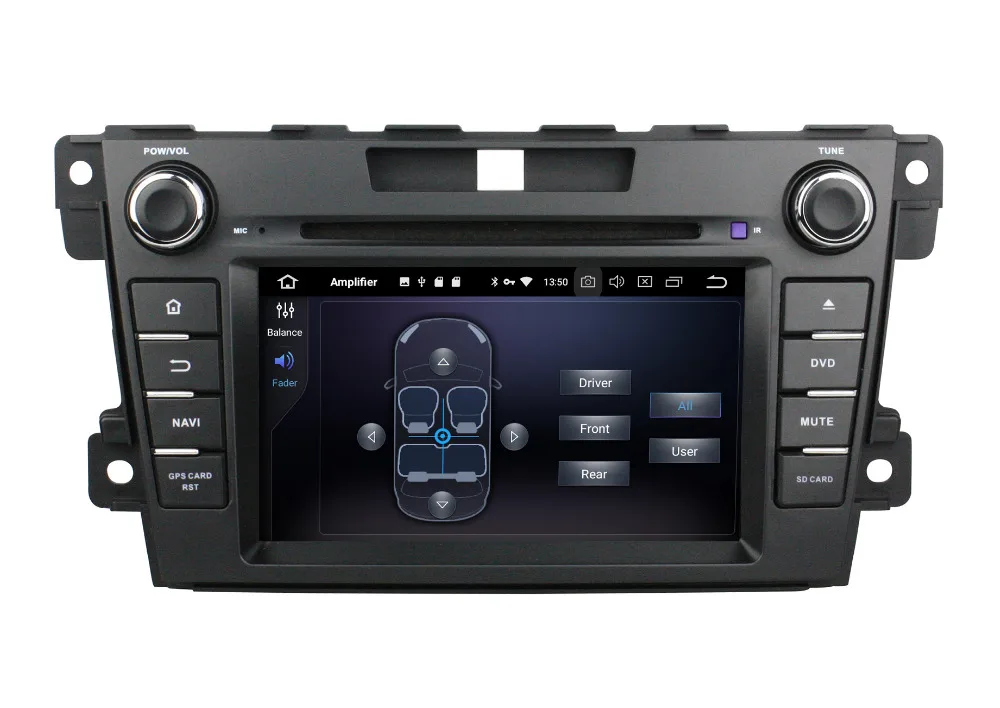 Excellent Octa core 4G RAM Android 9.0 Car DVD GPS Navigation For MAZDA CX7 CX-7 Car Radio Stereo Bluetooth 7" capacitive Screen Wifi 4G 8