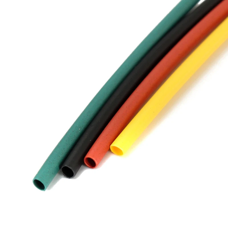 

6 Colors 580pcs/Lot Round/Flat Heat Shrink Tube PET Tubing Set Combo Assorted Ratio 2:1 Sleeving Wrap Cable Wire Kit 11 Sizes