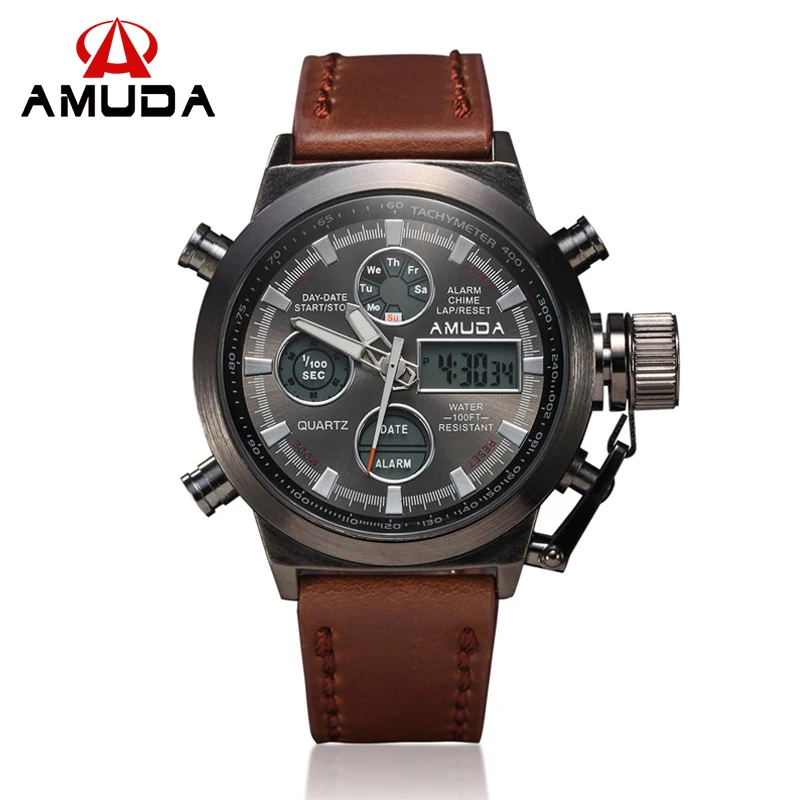 Prix pour 2016 Montres Hommes Marque De Luxe AMUDA Plongée LED Montres Sport Militaire Montre Véritable Quartz Montre Hommes Montre-Bracelet Relogio Masculino Prix pour 2016 Montres Hommes Marque De Luxe AMUDA Plongée LED Montres Sport Militaire Montre Véritable Quartz Montre Hommes Montre-Bracelet Relogio Masculino