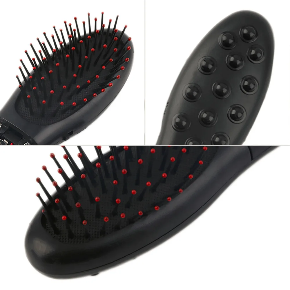U Kiss Electric Vibrating Hair Brush Comb Massager Black Hair Scalp Head Blood Circulation Massager Comb 1 U Kiss Electric Vibrating Hair Brush Comb Massager Black Hair Scalp Head Blood Circulation Massager Comb 5