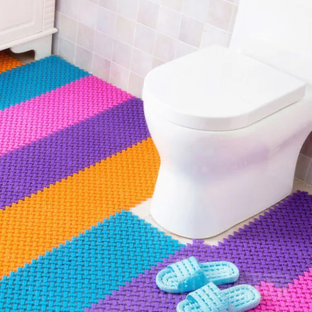 1pcs 6 Colors Available Non Slip Waterproof Bathroom Mat Carpet Love 1pcs 6 Colors Available Non Slip Waterproof Bathroom Mat Carpet Love Shaped Shower Foot Message