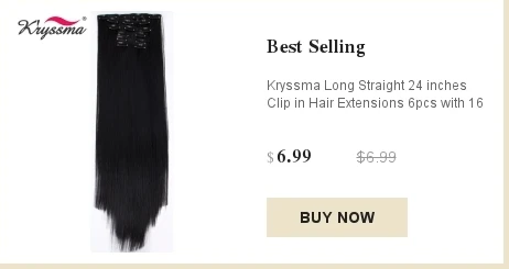 Kryssma длинные волнистые синтетические волос 150 г поддельные шиньоны 8 шт./компл. 24 дюйм(ов) Скрытая Невидимый волокна 18 клипов на комплект