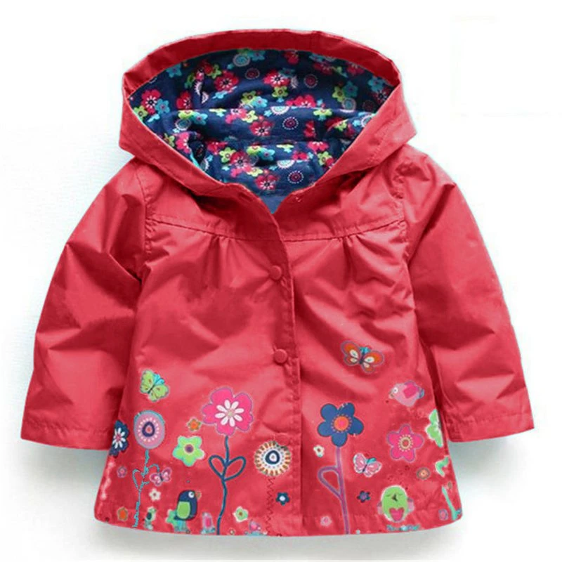 infant girl windbreaker jackets