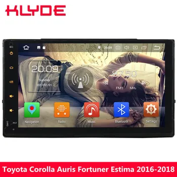 

KLYDE 9" 4G Octa Core Android 8 7.1 4GB RAM 32GB ROM Car DVD Multimedia Player Stereo For Toyota Corolla Fortuner 2016 2017 2018