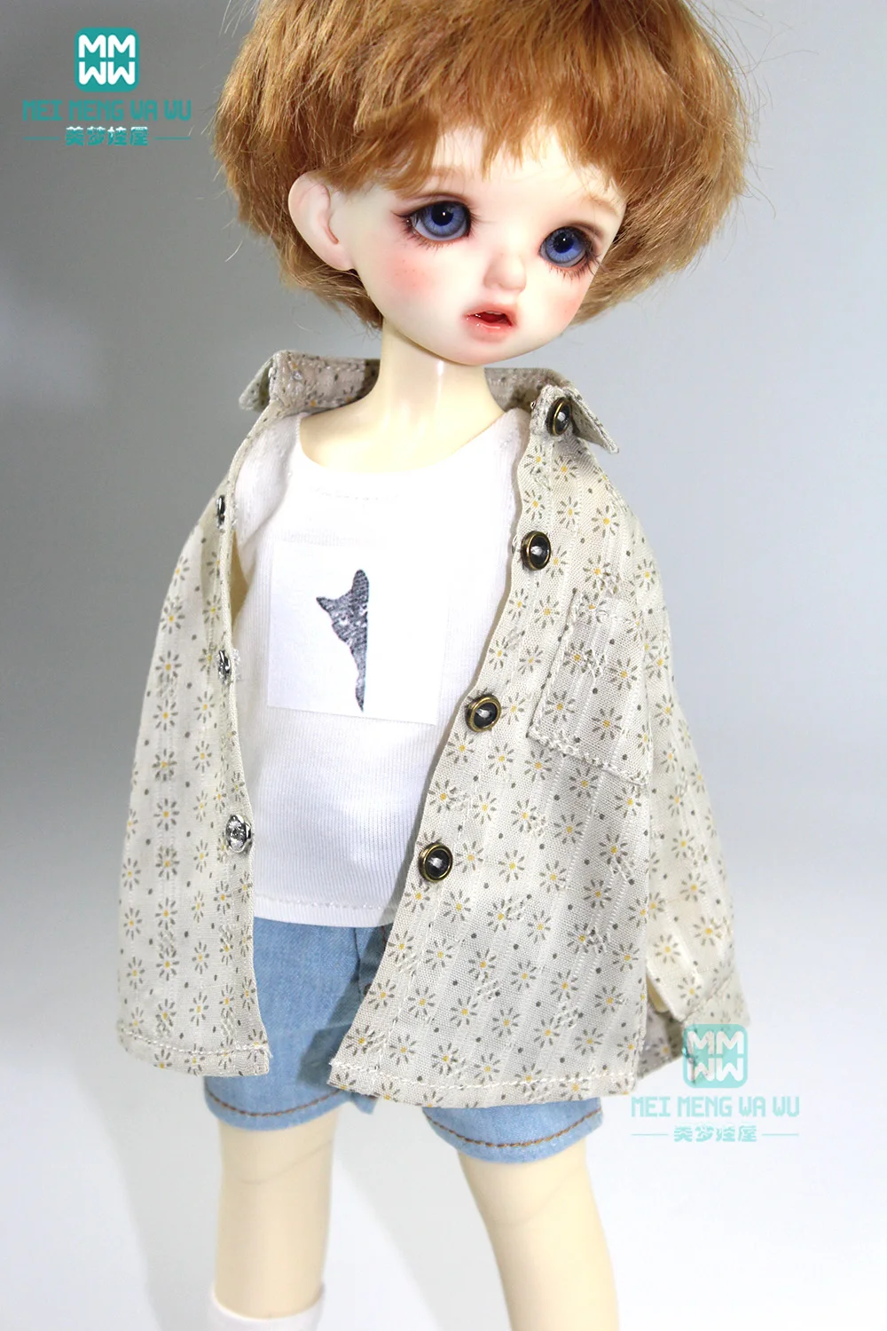 BJD ccessories кукольная одежда на 27 см-30 см 1/6 BJD кукла различные модные рубашки с принтом