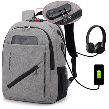 

Luxury Anti-theft USB Charging Travel Men Women Bag backpacks Password Lock High-capacity Laptop Backpack school bags mochila