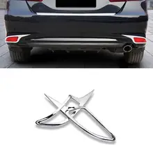 

Trunk Rear Panels automobile modified car styling decoration accessory covers bright sequins protecter 15 16 FOR Toyota Camry