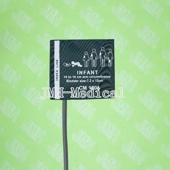

Reusable Infant single tube NIBP cuff of nylon,suitable for 10-19cm arm cricumference.