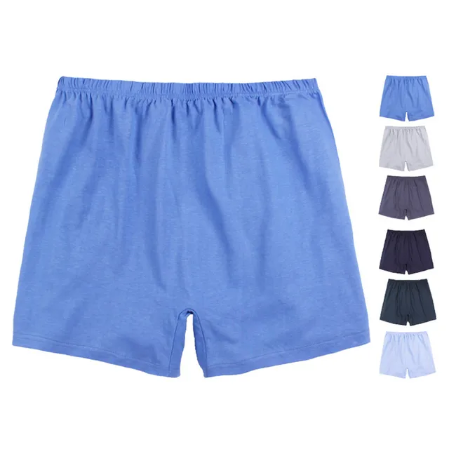 1pcs High Quality Men's Underwear Cotton Trunks Soft Man Loose Panties