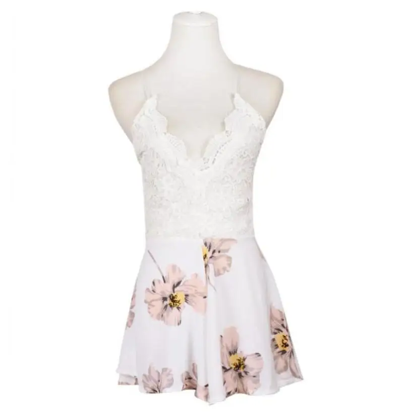 Aliexpress.com : Buy Summer Lace Halter Rompers Women