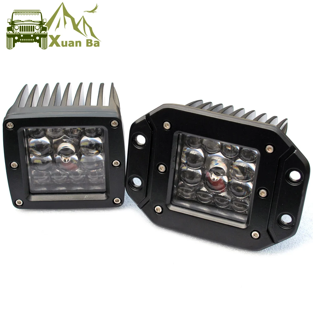 

3 Inch 5" Led Driving Light For Car 4x4 Off road SUV ATV 4WD Pickup Trucks Wrangler 12V 24V Flush Mount Headlight Work Lights
