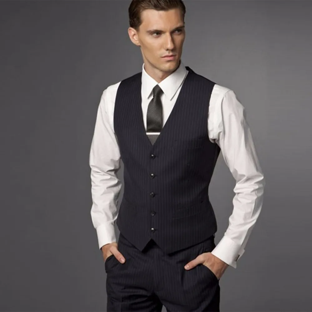 Custom Made to Measure grooms men suit,black men tuxedos,wedding men suit(Jacket+Pants+Vest+Tie)