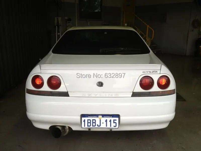 Skyline R33 GTR GTST BNR33 ECR33 FRP багажнике дрейфовое крыло Стекло волокна