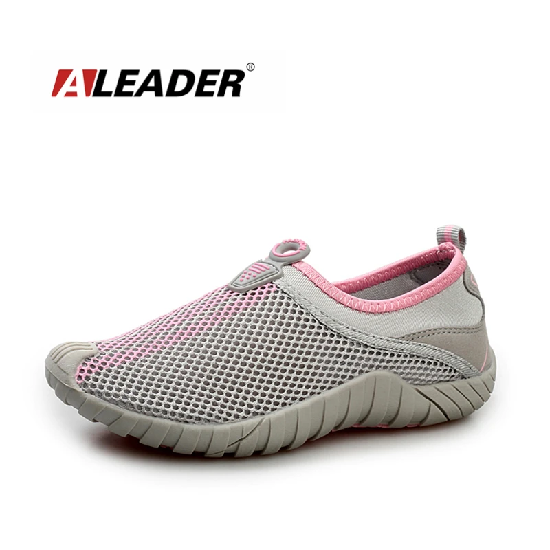 aleader women's mesh slip on water shoes