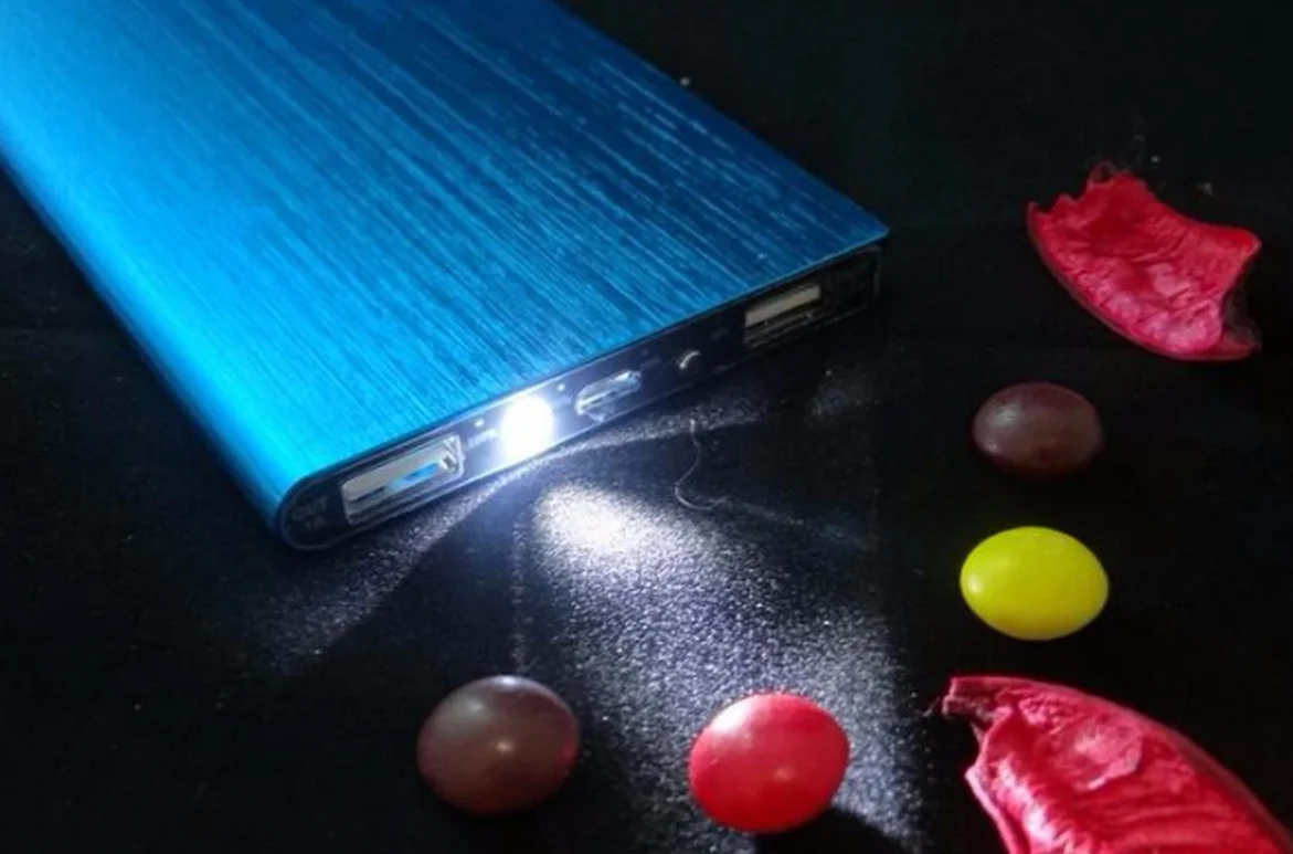 Внешний аккумулятор Dual USB 10000 мАч портативное зарядное устройство для iPhone X 8 7