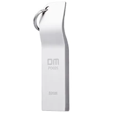 Free shipping DM PD025 8G 16G 32GB USB Flash Drives Metal Waterproof Pen Drive Mini Personality USB Stick
