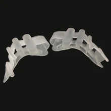 2 шт., пять отверстий, силиконовые разделители пальцев ног, протектор, выпрямитель, корректор, перекрывающий ортопедический для пальцев, большого пальца, шина