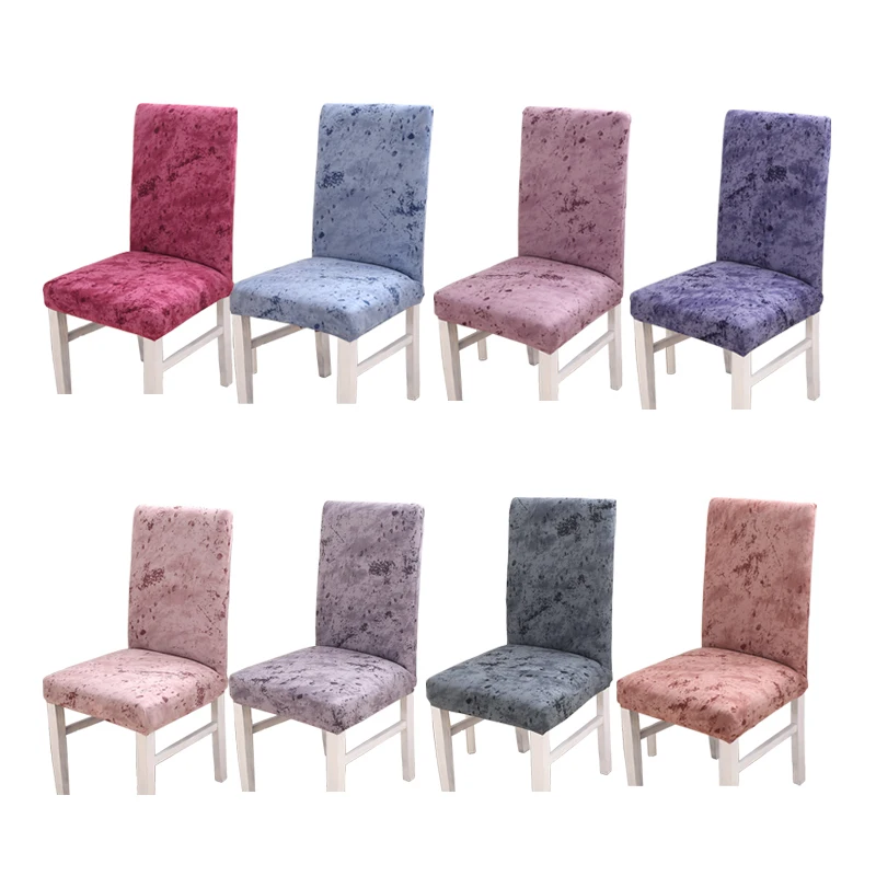 Современный Анти-грязный чехол для кресла спандекс столовая крышка сиденья для банкета свадьбы отель кухня эластичные чехлы