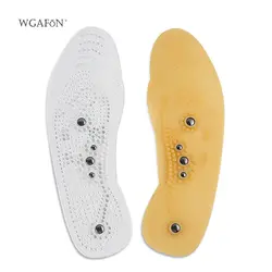 WGAFON 1 пара пять peices магнитный камень массажные стельки точечный массаж ног резиновая стелька выправление вальгусной деформации первого