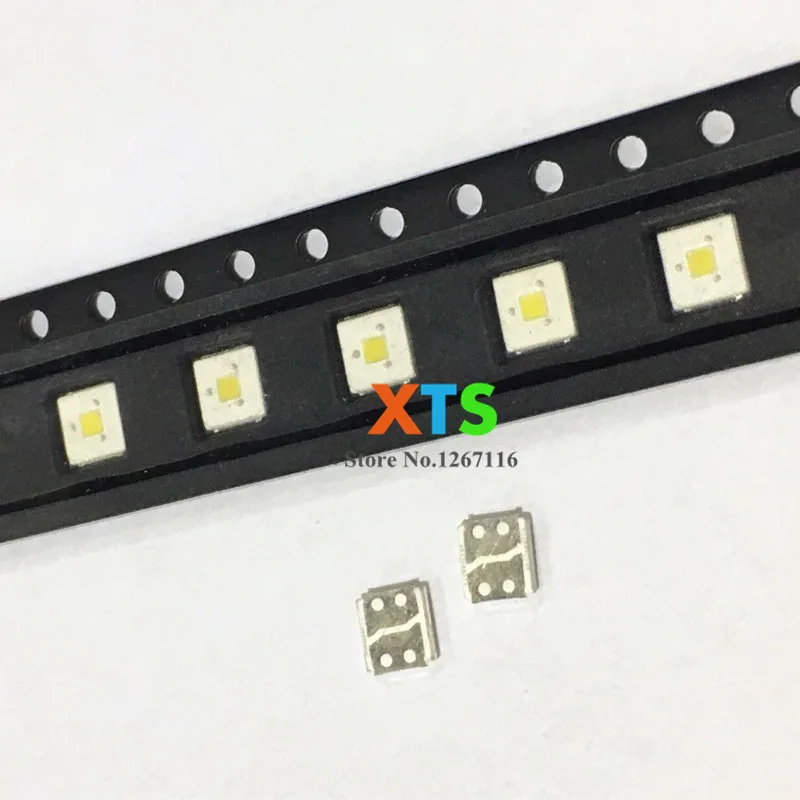 

100PCS LUMENS LED Backlight Flip-Chip LED 2.4W 3V 3535 Cool white 153LM For SAMSUNG LED LCD Backlight TV Application ORIGINAL