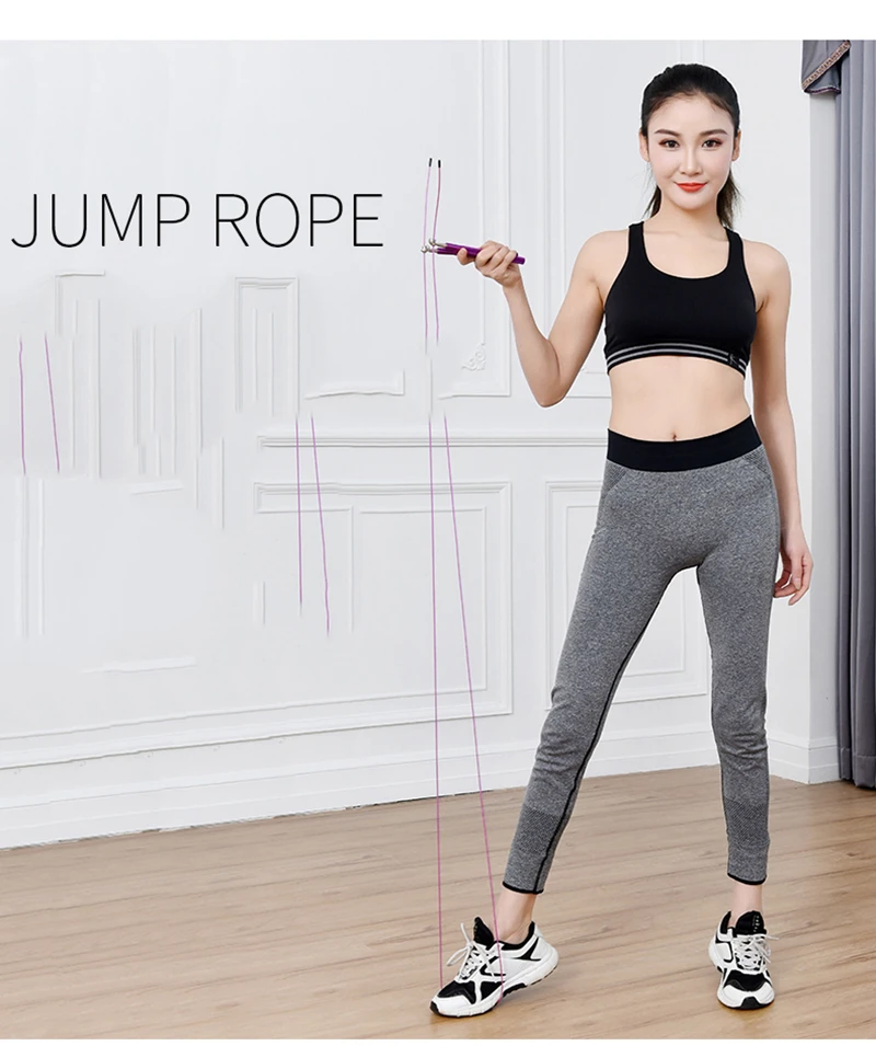 Crossfit Speed Jump Rope Professional Skipping Rope For MMA Boxing Fitness Skip Workout Training With Carrying Bag Spare Cable (16)