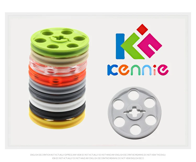 

200pcs/lot Kennie Building Blocks parts Compatible with NO.4185 technology Machinery pulleys Powered by accessories Self-Locking