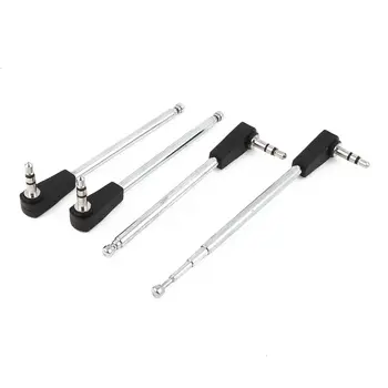 

4pcs metal Cell Phone Multi Purpose 3.5mm FM Radio Antenna 8.8 inch Long