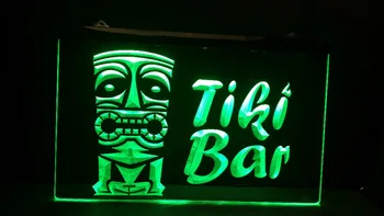 

Best Tiki Bar Mask Neon Sign Man Cave Pub Car Dealership Bedroom