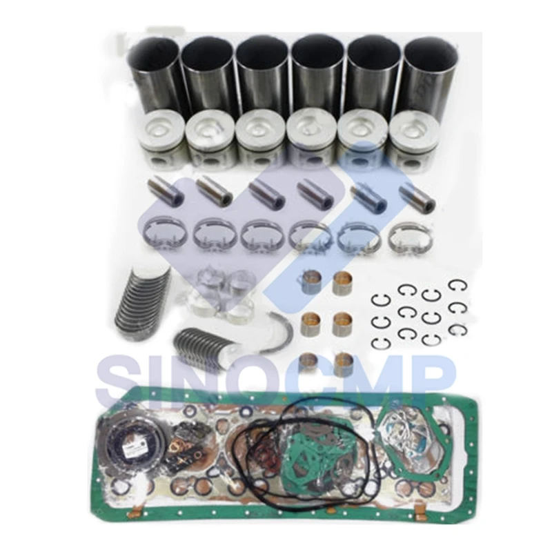 Caterpillar 3066 Engine Rebuild Kit For Mitsubishi S6K S6KT Excavator 320B 320L