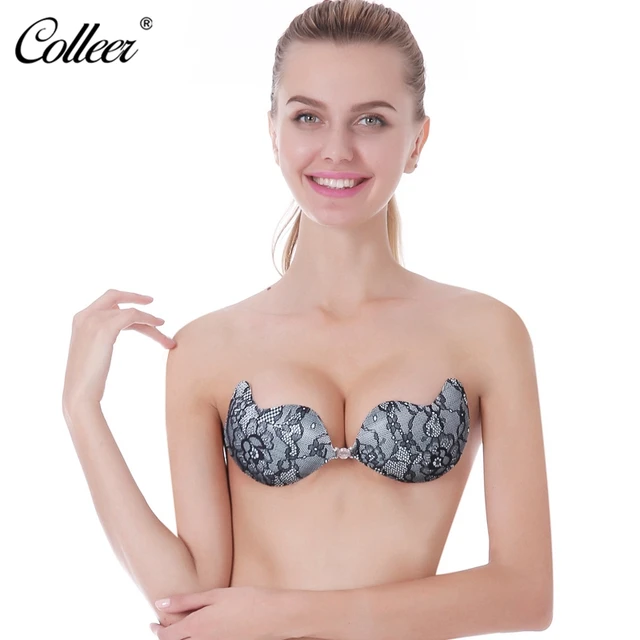 Buy COLLEER Brand New Sexy Silicone Bras Big Size D