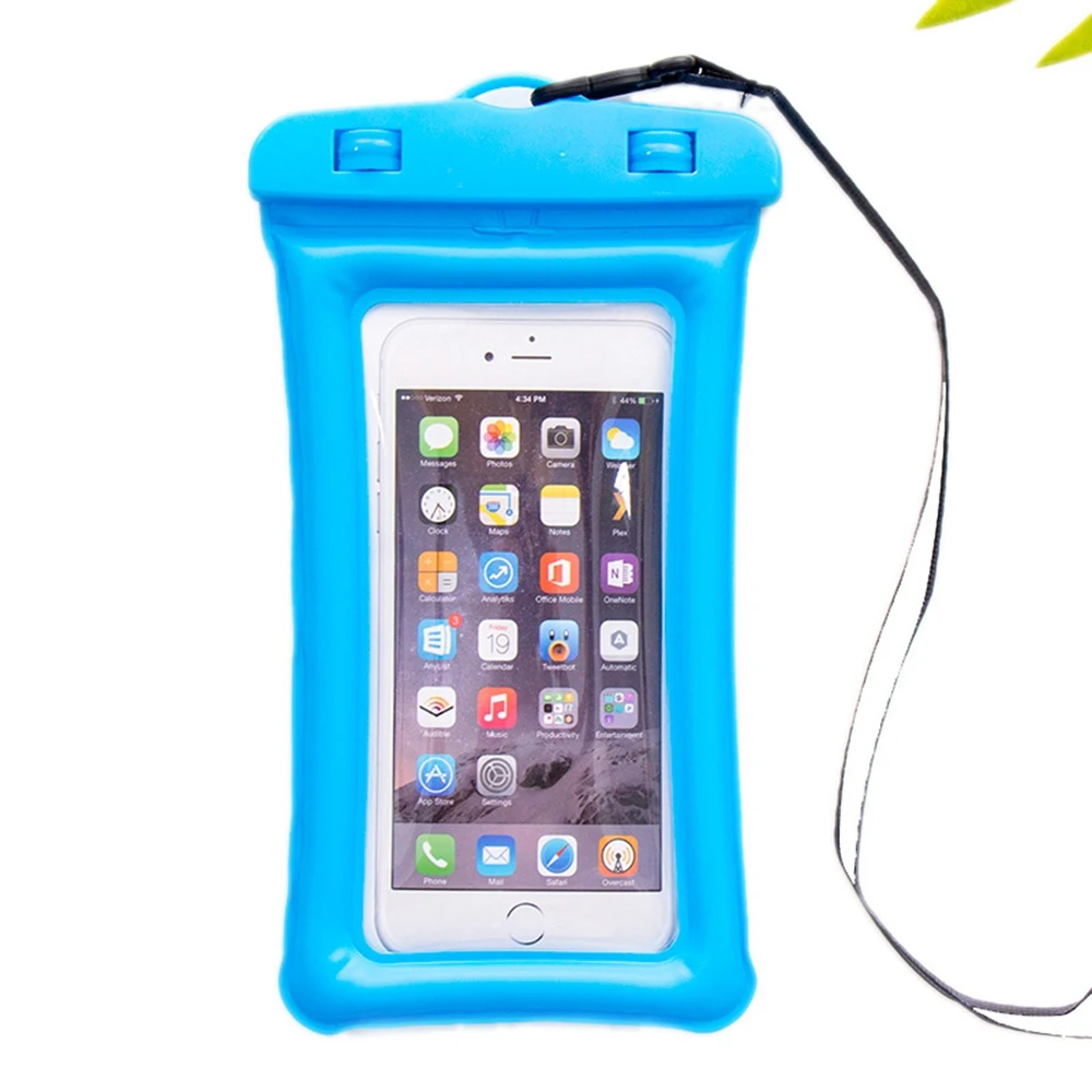 Водонепроницаемый мобильный Прозрачный чехол для телефона ПВХ герметичный подводный сотовый смартфон сухой Чехол для плавания Дайвинг плавающие сумки