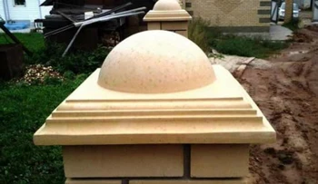 

Plastic molds for concrete cap Fence Cover Pillar for garden Plaster Stone Tiles ABS Plastic Decor Garden