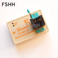 93 CH2015 USB High speed programmer+SSOP8 to DIP8 Adapter 24/93/25 eeprom/25 spi flash USB Programmer FREE SHIPPING (2)