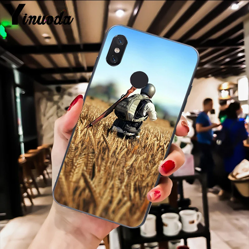 Yinuoda игра Playerunknown's Battlegrounds PUBG PhoneCase для Xiao mi Redm4X 6A 5A 7A Red mi 5 5Plus Note8 8Pro 7 mi A1 A2Lite