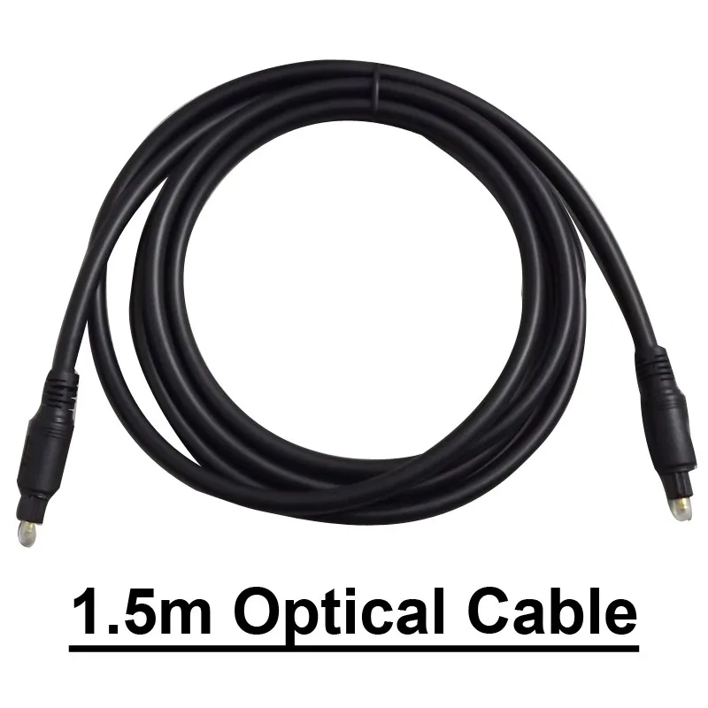 1.5m Digital Audio Optical Fiber Cable Toslink Cables For Blu ray