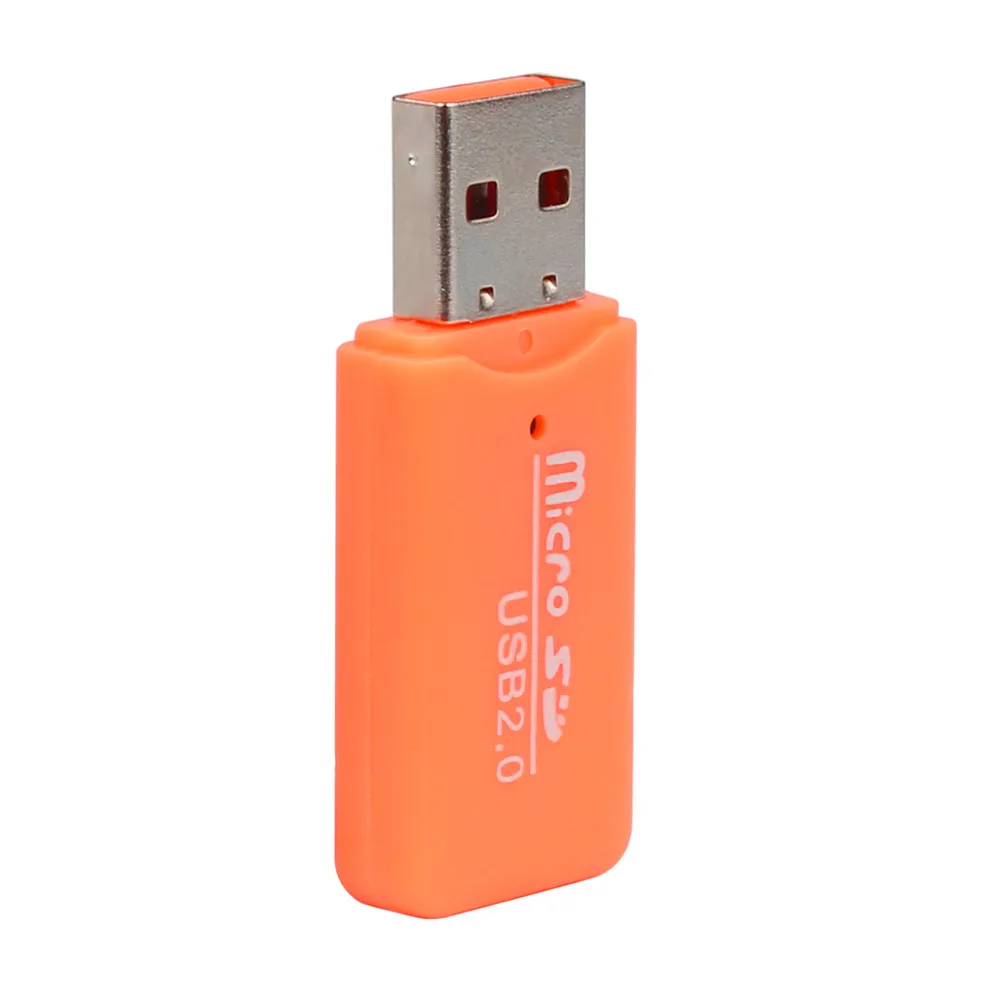 Высокая Скорость Mini USB 2.0 Micro SD TF T-Flash чтения карт памяти адаптера Au24 челнока