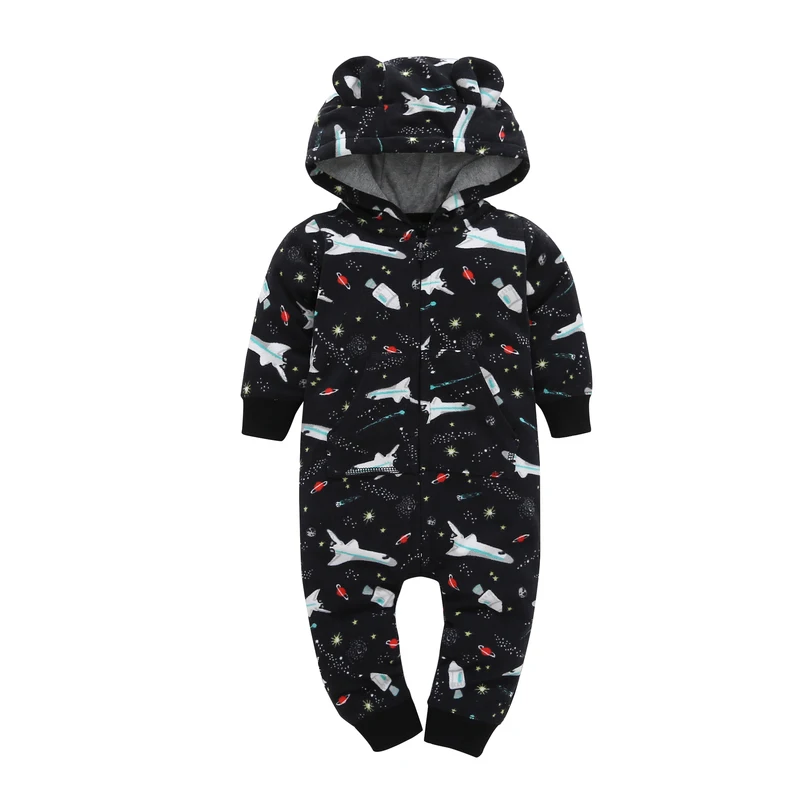Baby Body New Real Fashion Unisex Floral Full O-neck 2018 Baby Boy Pants Suit Cotton Clothing Overalls Infant Autumn Pieces