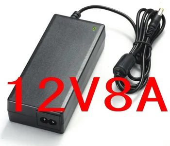 

10PCS High quality AC Converter Adapter DC 12V 8A 96W LED Power Supply Charger for 5050/3528 SMD LED Light or LCD Monitor CCTV