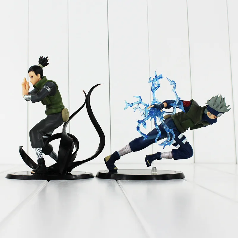 

12-15cm Anime Naruto Figure Toy Hatake Kakashi Nara Shikamaru Model Doll Christmas Gift for Children