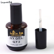 Revestimento acrílico de unha em gel uv 1x, não grudento, brilho de gel uv em gel para arte de unha