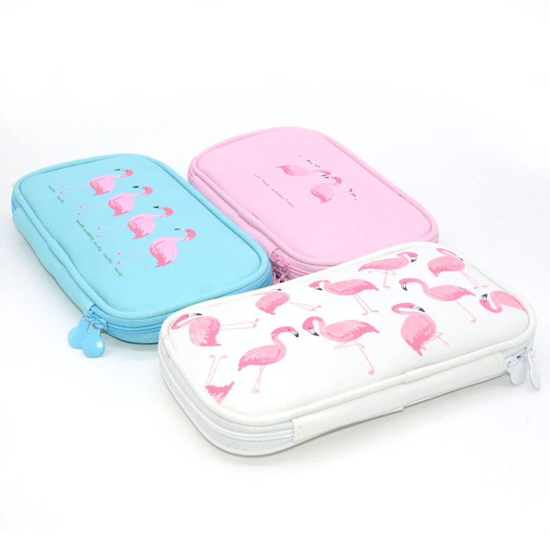 Чехол для карандашей с Фламинго Astuccio Kawaii Lapices сумка Etui Pennen Estuche Kawaii чехол для карандашей Plumier Scolaire Fille школьный мешочек