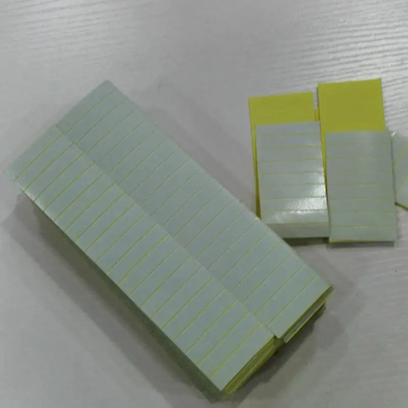 60pcs 4cm X0.8cm 스킨 웨프트 헤어 익스텐션을 위한 강력한 더블 테이프 스티커 레미 헤어용 더블 테이프 헤어 익스텐션