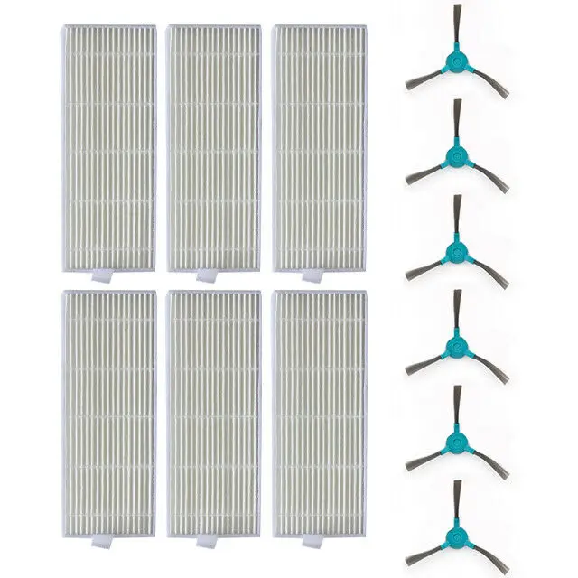 

Replacement Side Brushes Filters For Conga 1290 1390 Vacuum Cleaner Spare Parts