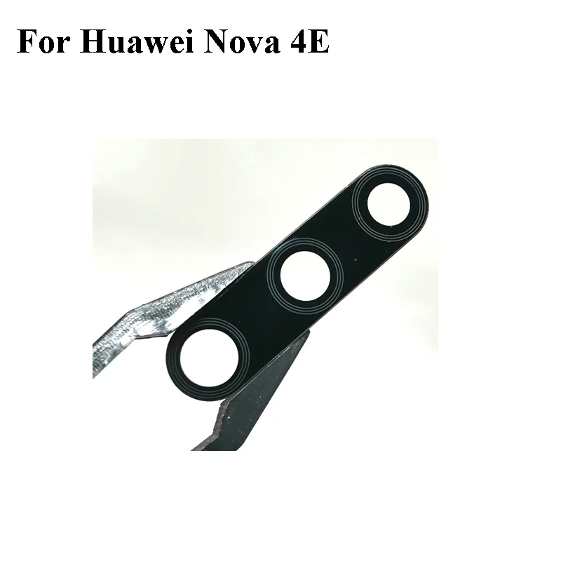 

Original New For Huawei Nova 4E Back Rear Camera Glass Lens Cover For Nova 4E 4E test good nova4e Replacement Parts