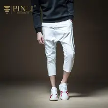 Светильник, джинсы для мужчин, дизайнерская одежда Pinli, весенние мужские джинсы с дырками, джинсы с девятью минутными штанами, штаны, топ B191116030