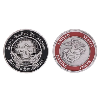 

Commemorative Coin American Marine Corp Army Collection Art Gifts Alloy Souvenir